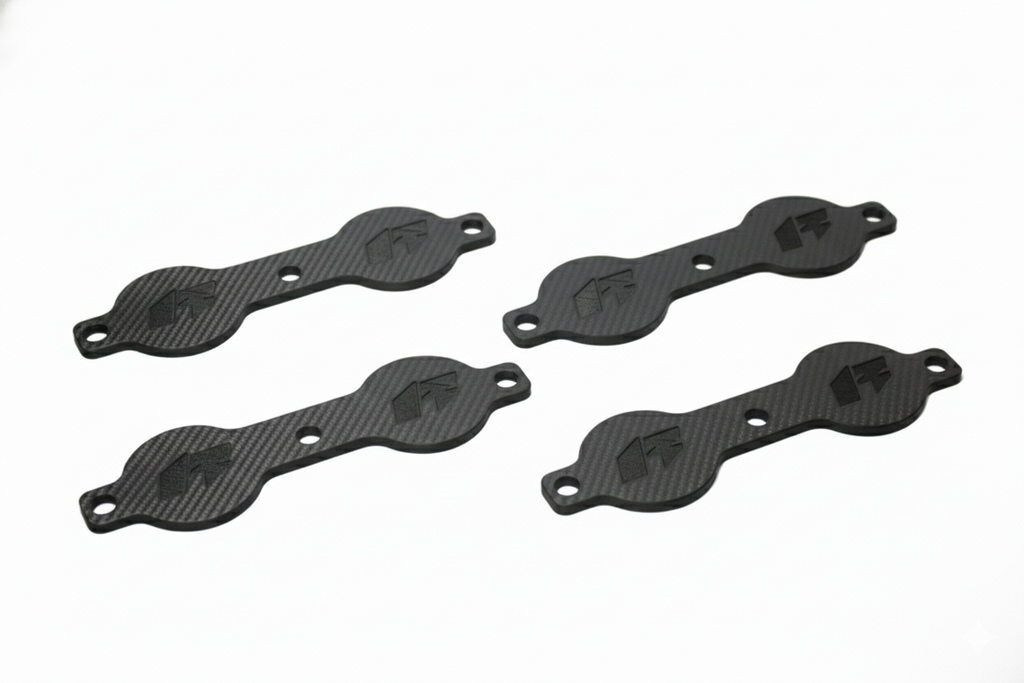 Romo Race Prep LS Exhaust Port Block-Off Plates (Set of 4)