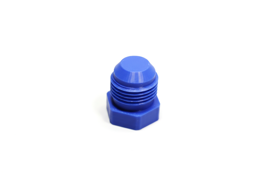 Romo Race Prep AN10 Plug & Cap Set (Blue)