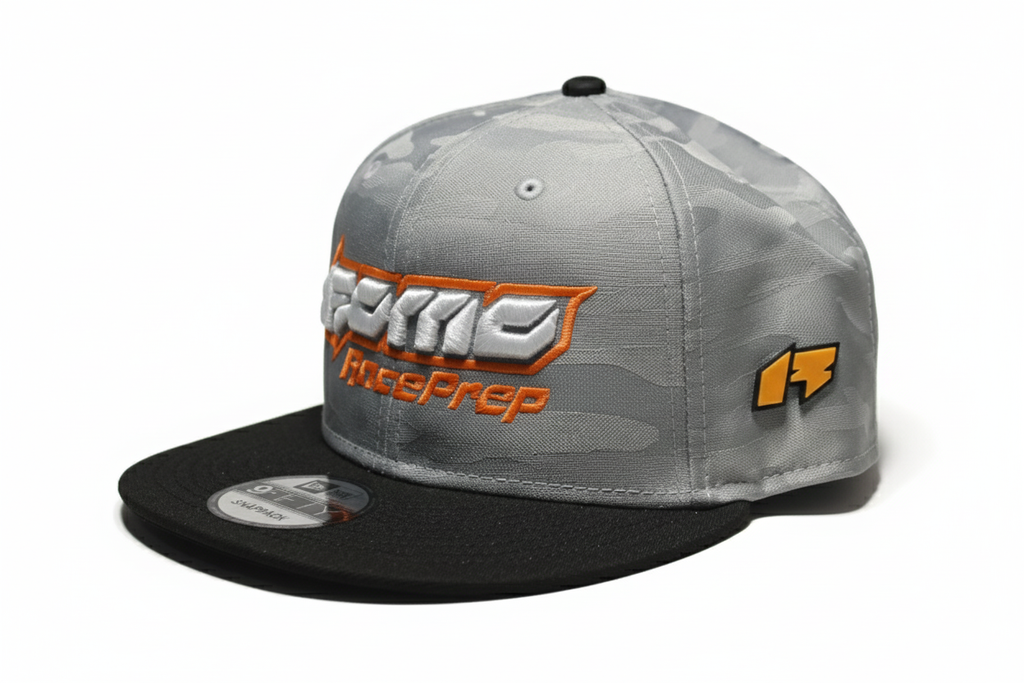 Romo Race Prep Camo Grey Cap – New Era