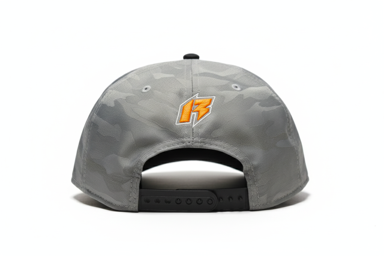 Romo Race Prep Camo Grey Cap – New Era